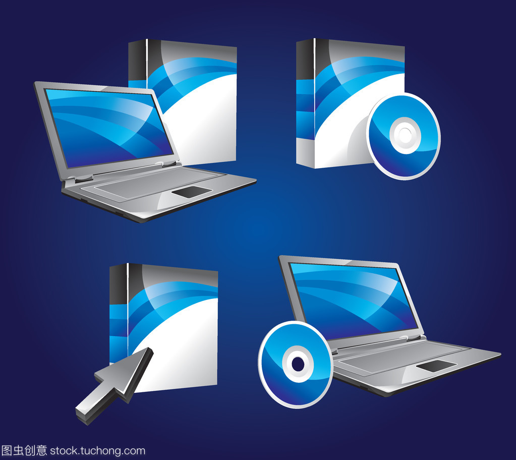 產品軟件圖標 連接用戶與計算機軟件的第一道視覺橋梁